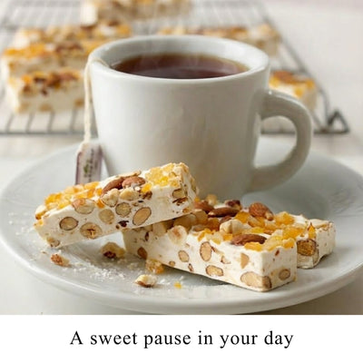 Andy Anand Divine Orange Peel Soft Turron Nougats - 7 Oz