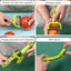 3 In 1 Rotary Peeler Fruit Vegetables Cabbage Graters Salad Carrot Potato Slicer Kitchen Multifunction Grater Julienne Peeler - Korvel