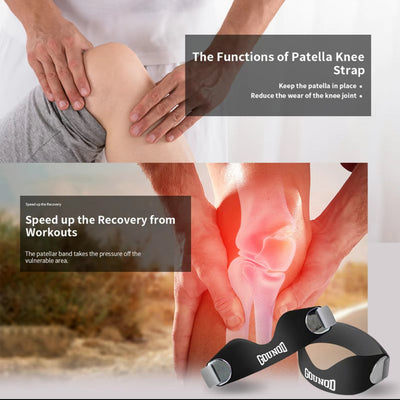 KneeRelief Strap - Adjustable Support for Active Lifestyles