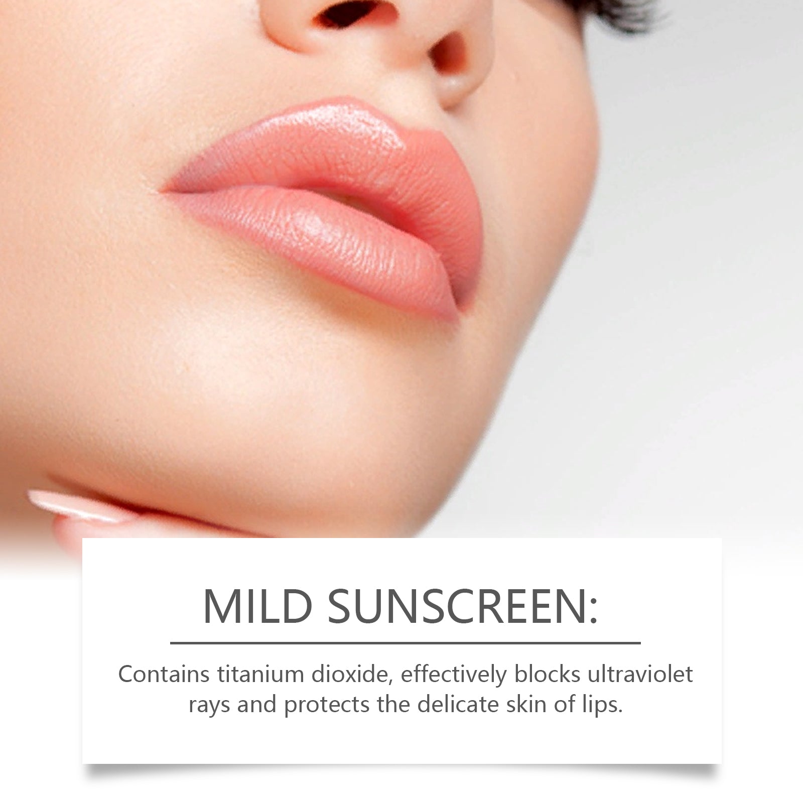 Lip Balm Brightens Lips And Moisturizes Lips With Long-Lasting Moisture And Effective Protection Against Light - Korvel