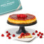 Tarta de Queso de Frambuesa Horneada Fresca Andy Anand 9"