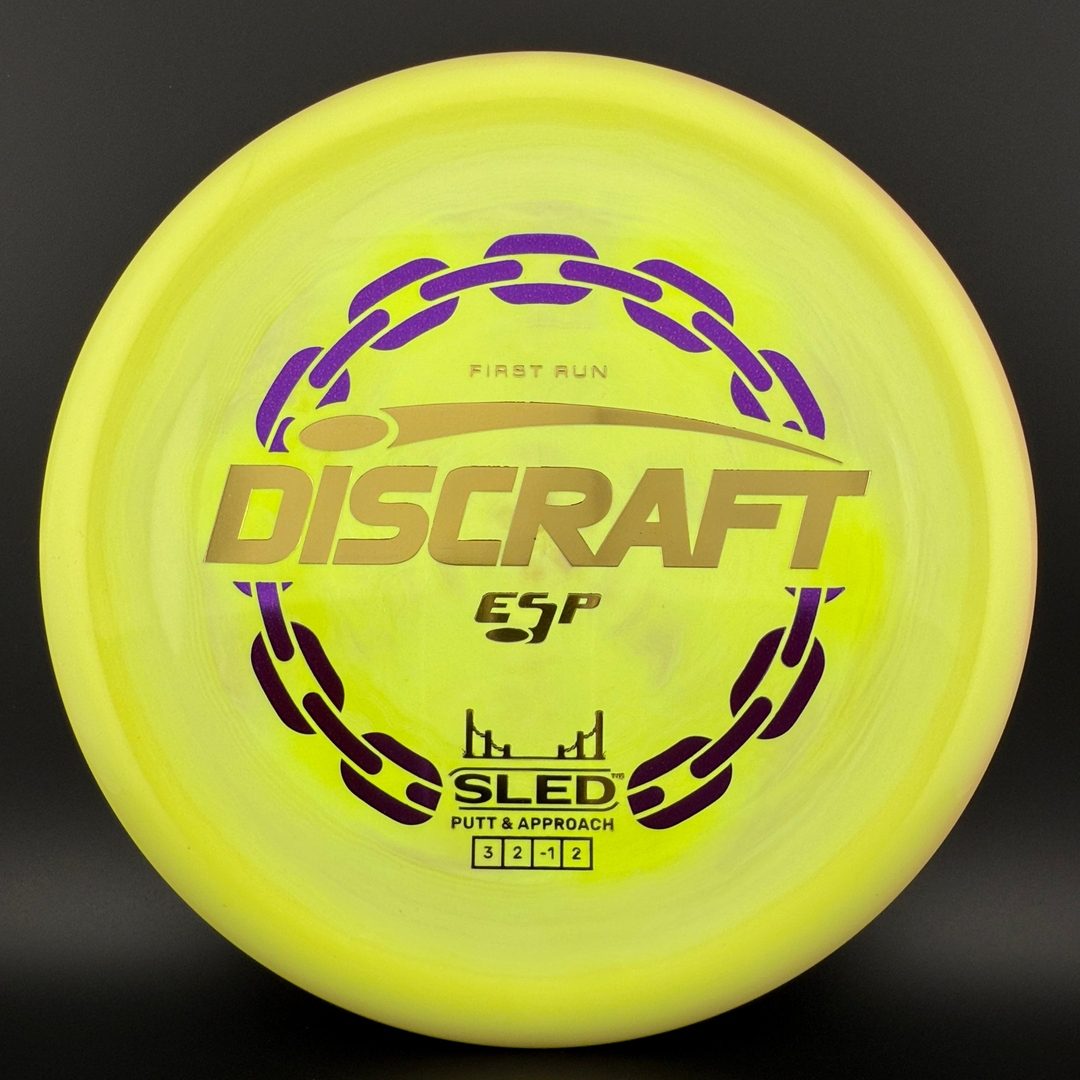Discraft Swirl ESP Sled - Première Course Disque de Disc Golf