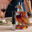 Small Eagle - shaped Whiskey Decanter. Ideal for Dad or Husband. Exquisite Glass Bottle, Perfect for Holiday Home Decor - Korvel