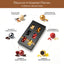 Boîte Cadeau de Réglisse Gourmande Couvertes de Chocolat Andy Anand, 6 Saveurs, 10,5 oz
