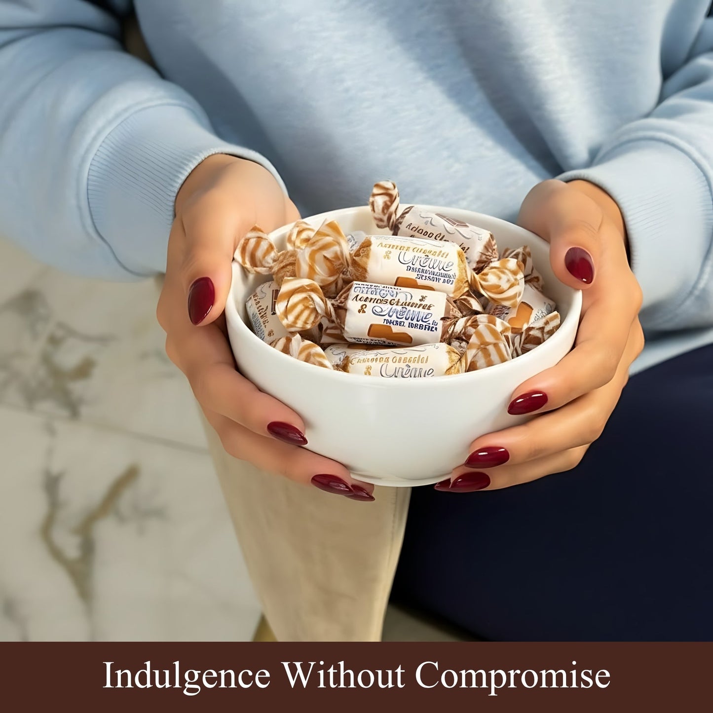 Andy Anand Sugar Free Cream Toffees - Trio of Caramel, Chocolate & Coffee