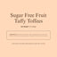 Andy Anand Bonbons Taffy aux Fruits Sans Sucre - Trio de Saveurs