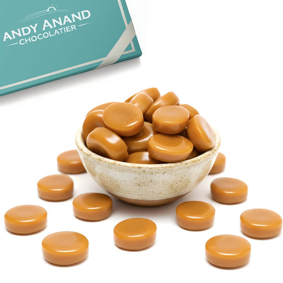 Andy Anand Sugar Free Butter Toffee Hard Candy - 40 Pcs