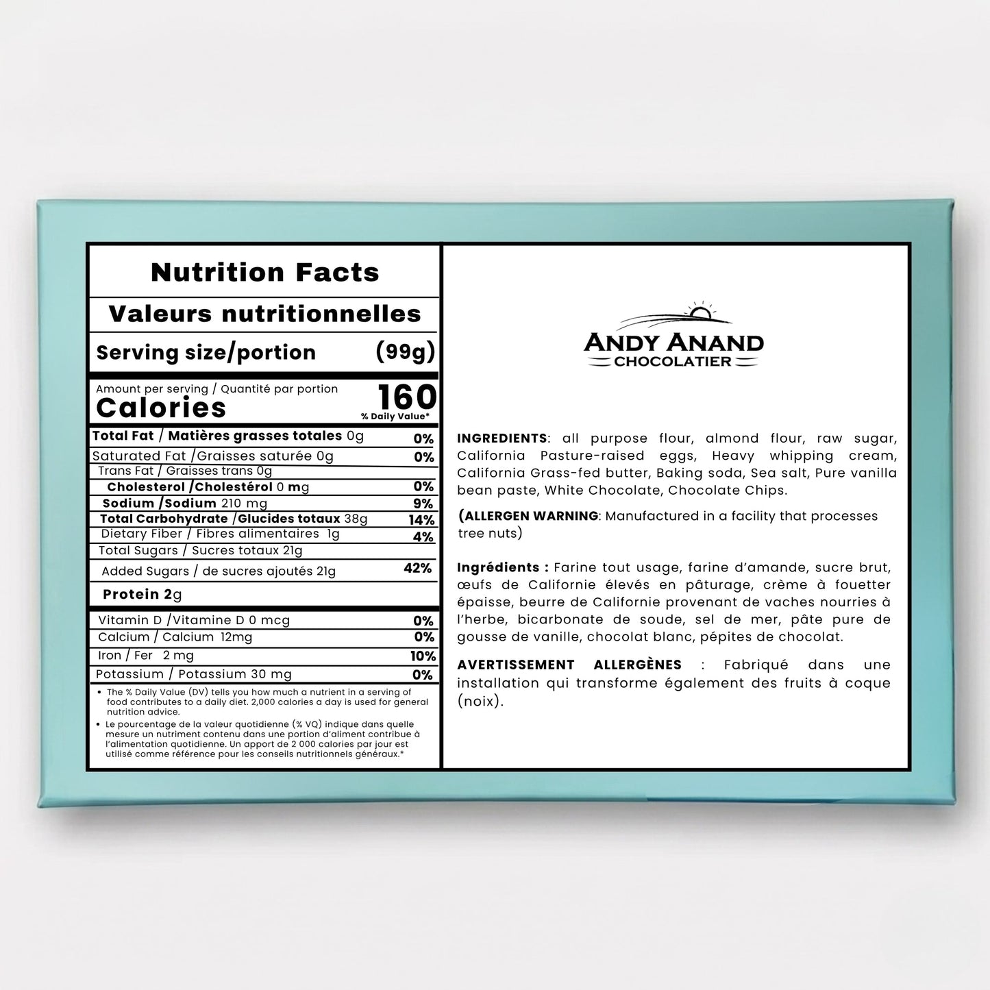 Andy Anand 9" Triple Chocolate Cake - Handcrafted Delight