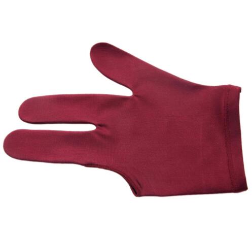 Billiard Cue Glove Pool Left Hand Open Three Finger - Korvel
