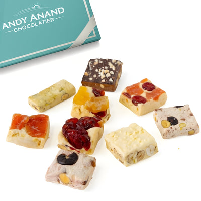 Andy Anand Luxury Italian Nougat Brittle – 22 Pieces