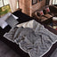 2 in 1 Flannel Cushion Blanket car sofa lumbar throw pillow air conditioning blanket foldable patchwork quilt blanket Bedding - Korvel