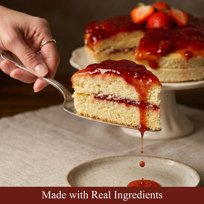 Andy Anand Traditional Strawberry Cake - 2 lbs of Delightful Flavor