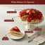 Pastel de Fresa Tradicional Andy Anand - 2 lbs de Sabor Delicioso
