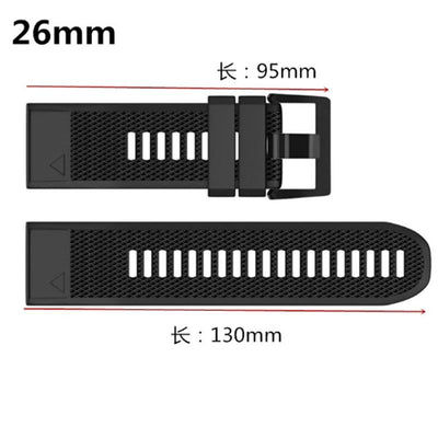 FIFATA Smart Watch Band Straps For Garmin Fenix 6 6S 6X 5X 5 5S 3 3HR Forerunner 935 945 Quick Release Strap Silicone Bracelet - Korvel