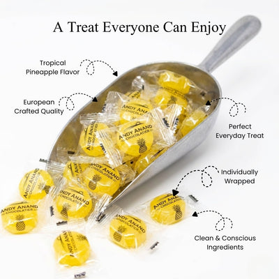 Andy Anand Sugar Free Pineapple Candy - Tropical Indulgence