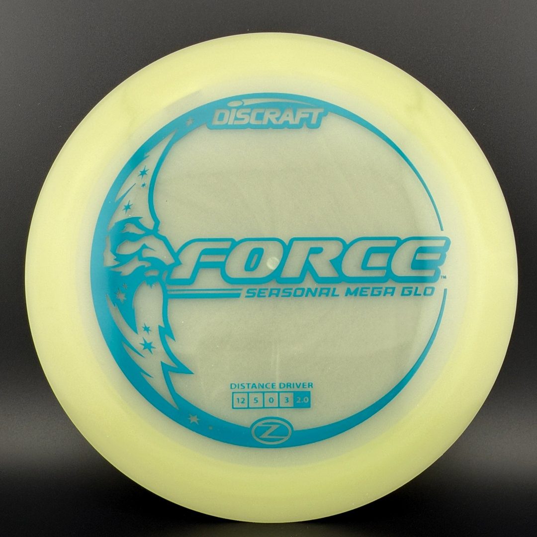 Mega Glo Force - Seasonal Glo Disc Golf Driver
