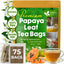 Premium Papaya Leaf Tea Bags - Natural, Vegan, Caffeine-Free