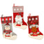 Christmas Socks Gift Bag Large 3D Christmas Socks Candy Bag Christmas Day Decoration Scene Decoration Gift Bag - Korvel