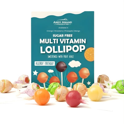 Andy Anand Low Calorie Lollipops with Multi Vitamins - 8.8 oz