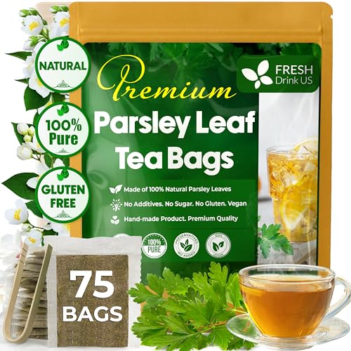 Premium Parsley Leaf Tea Bags - 100% Natural & Pure