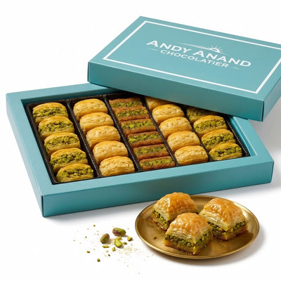 Andy Anand Sugar Free Baklava - Gourmet Nut Pastry Gift Box