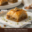 Andy Anand Baklava Sin Azúcar - Caja de Regalo de Pasteles Gourmet