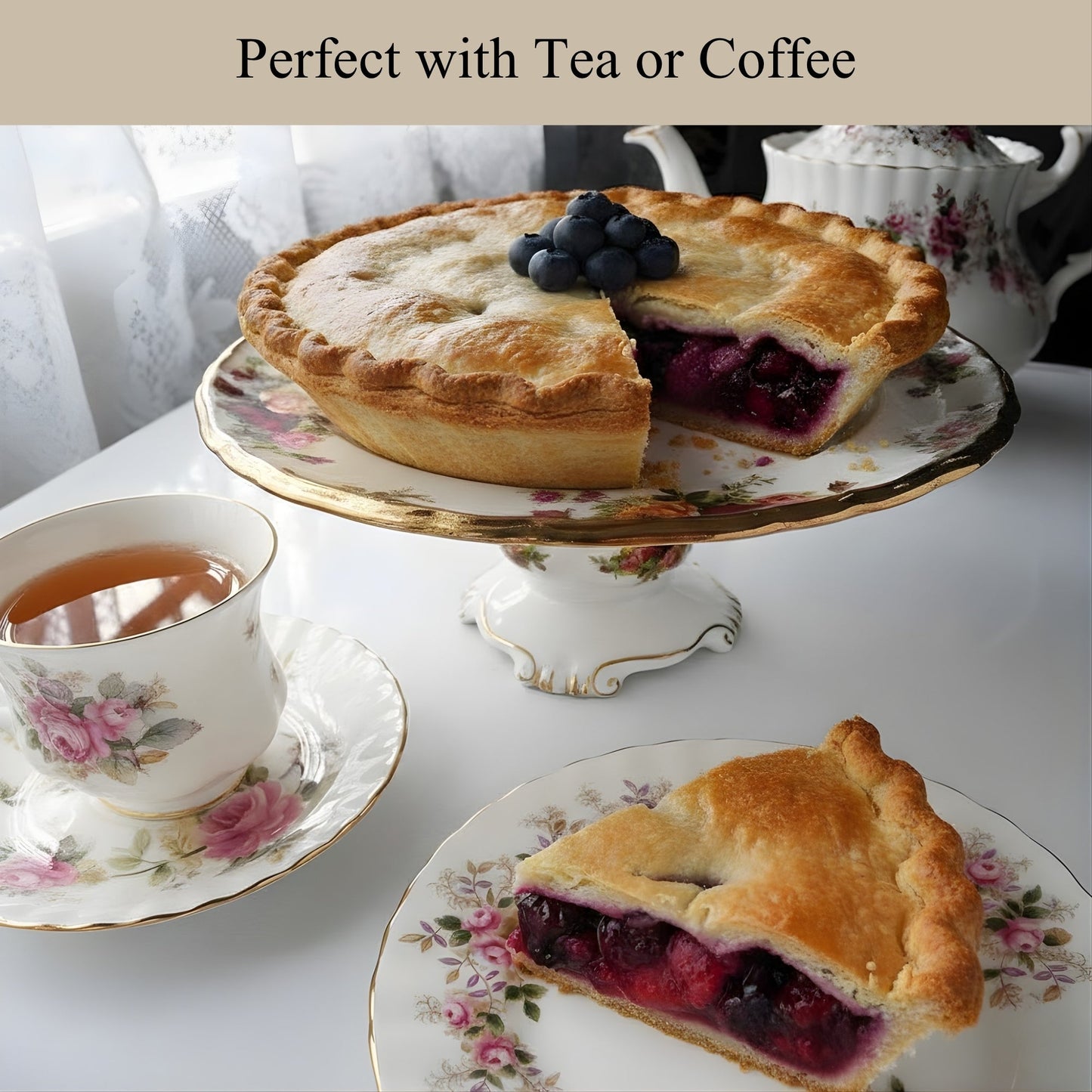 Andy Anand Sugar Free Blueberry Pie - 2.9 lbs of Gourmet Delight