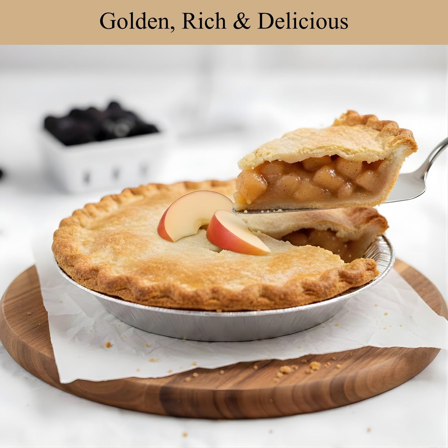 Tarte aux pommes sans sucre Andy Anand - 2,9 lbs de délice gourmet