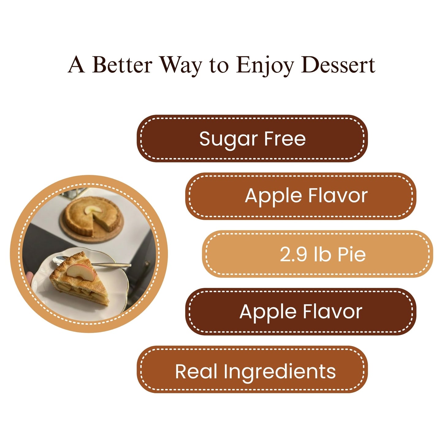 Andy Anand 10" Apple Pie - Classic Comfort Dessert