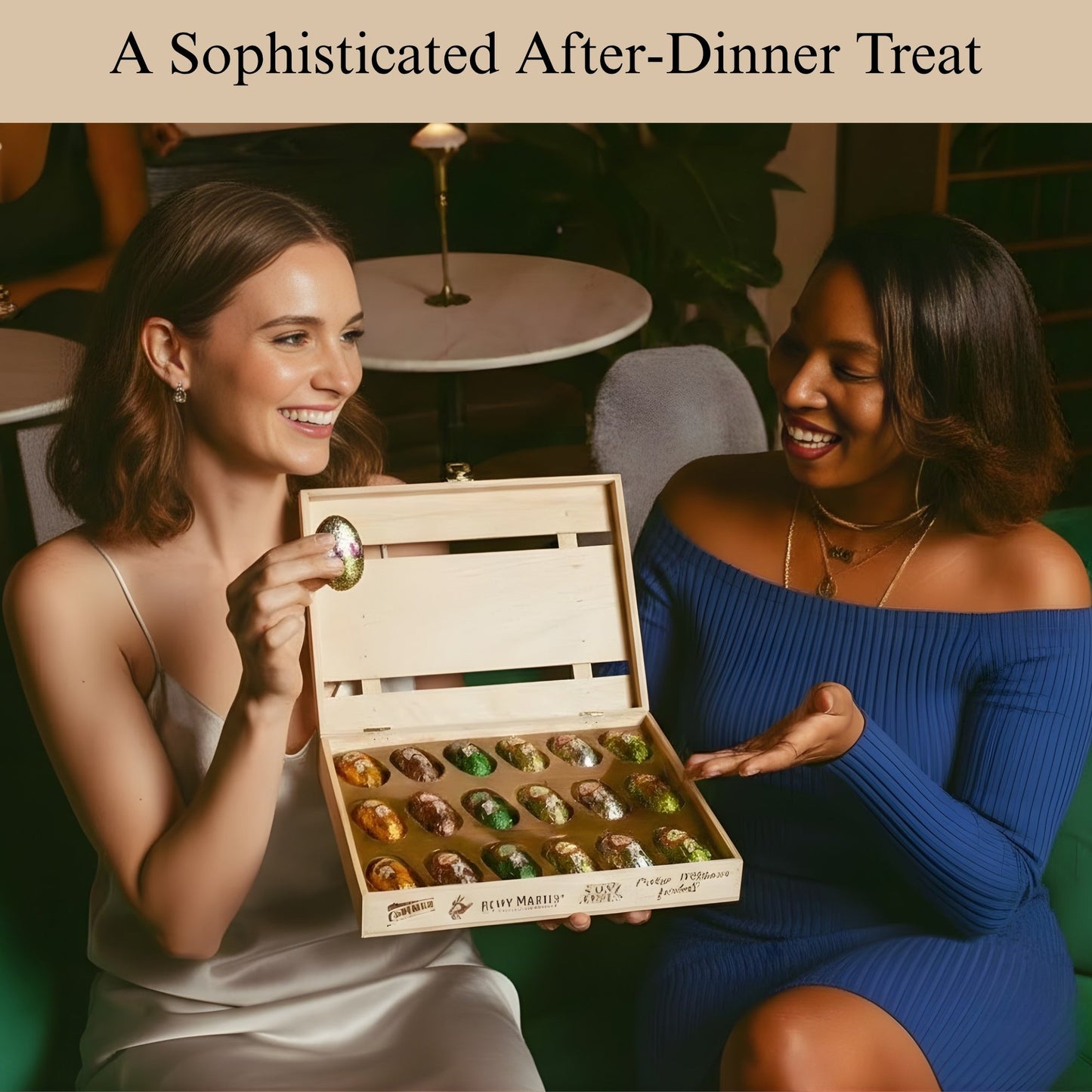Andy Anand European Vegan Dark Chocolate - 18 Pc Cocktail Flavors