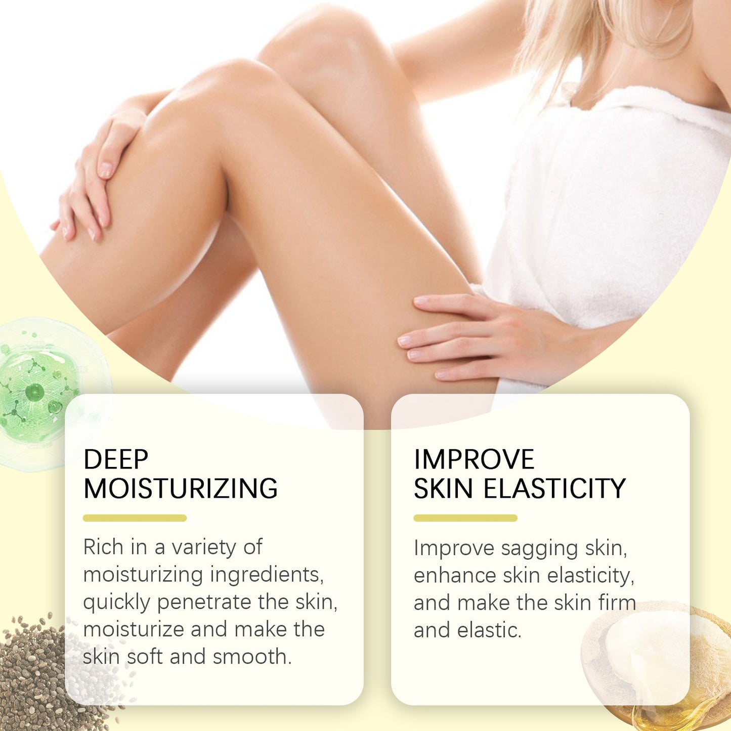 Moisturizing And Firming Body Moisturizer, Skin Massage And Moisturizing Care And Moisturizing And Firming Beauty - Korvel