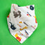 Baby Drooling Towel Baby Triangle Towel Double Layer According To The Buckle Newborn Child Headscarf Bib Scarf Spring And Summer Four Seasons - Korvel