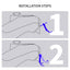 Suitable for PS4 handle L2 R2 extended button PS4 extended button trigger button extended extended extended button rubber pad - Korvel