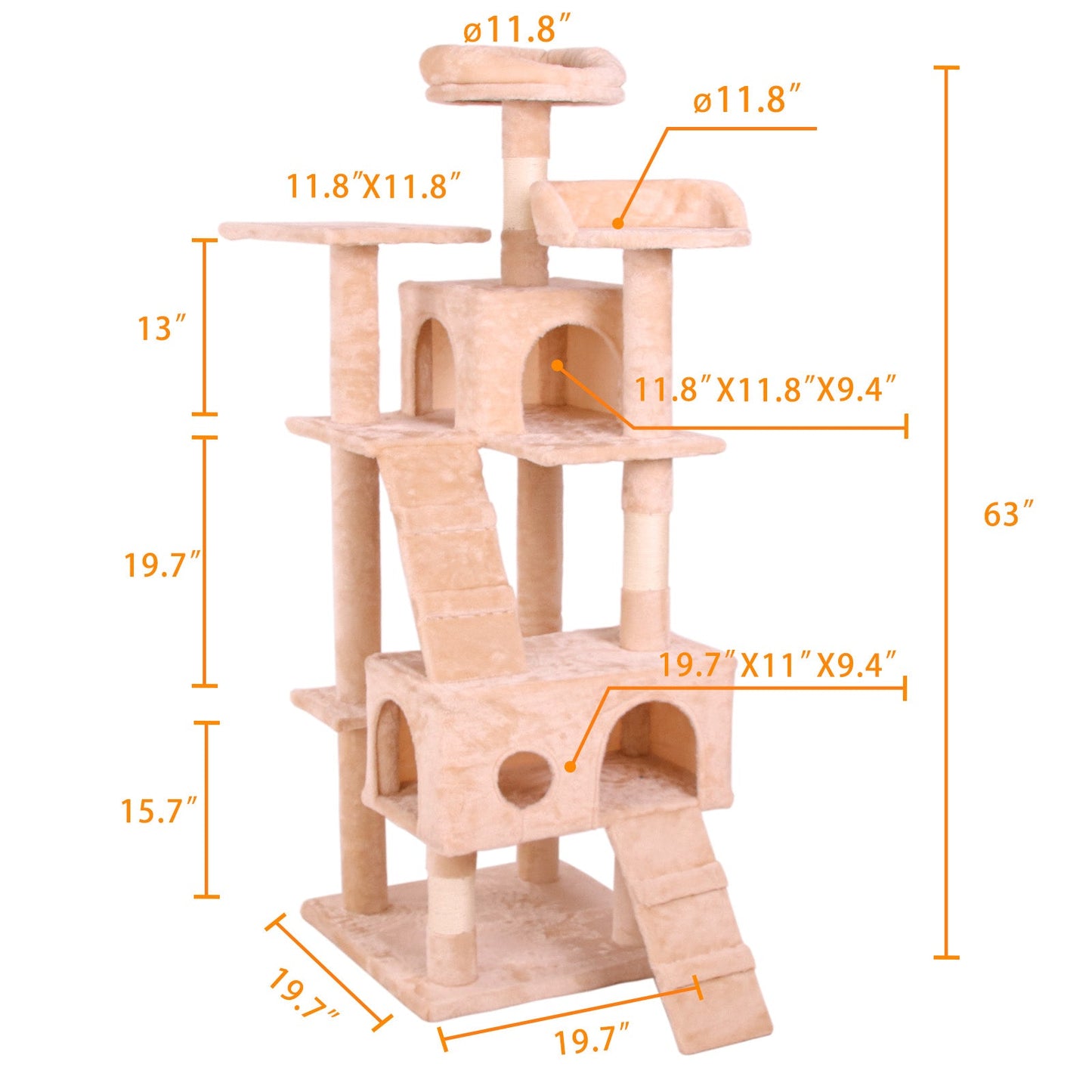 Cat Climbing Frame4 - Korvel