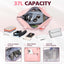 Premium Waterproof Travel Duffle Bag - Coral Pink