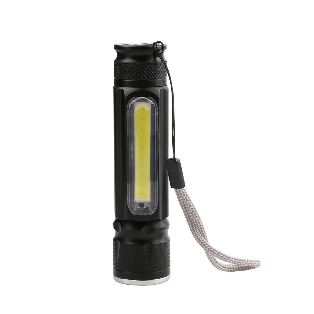 Mini lampe de poche LED rechargeable USB - Torche manuelle étanche