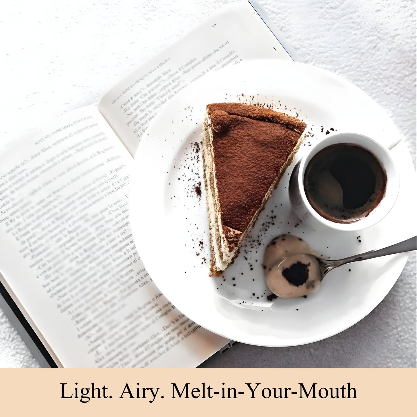 Tarta de Mousse de Tiramisu Sin Azúcar de Andy Anand - Delicia Decadente