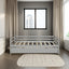 Daybed with Trundle Frame Set, Twin Size, Gray(New SKU:WF283064AAE) - Korvel