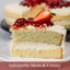 Gâteau à la crème de fraise suédois sans sucre Andy Anand, 2,5 lbs