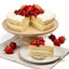 Pastel de Chocolate Blanco Sin Azúcar con Fresa - 2.5 lbs