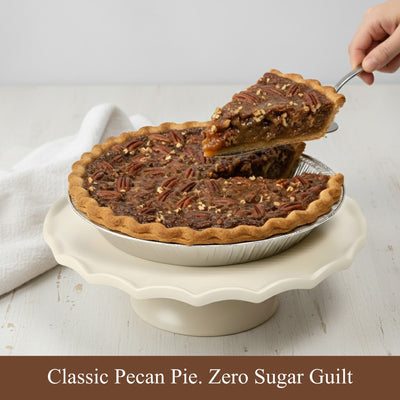 Andy Anand Sugar Free Dark Chocolate Pecan Pie - 2 lbs Gourmet Dessert