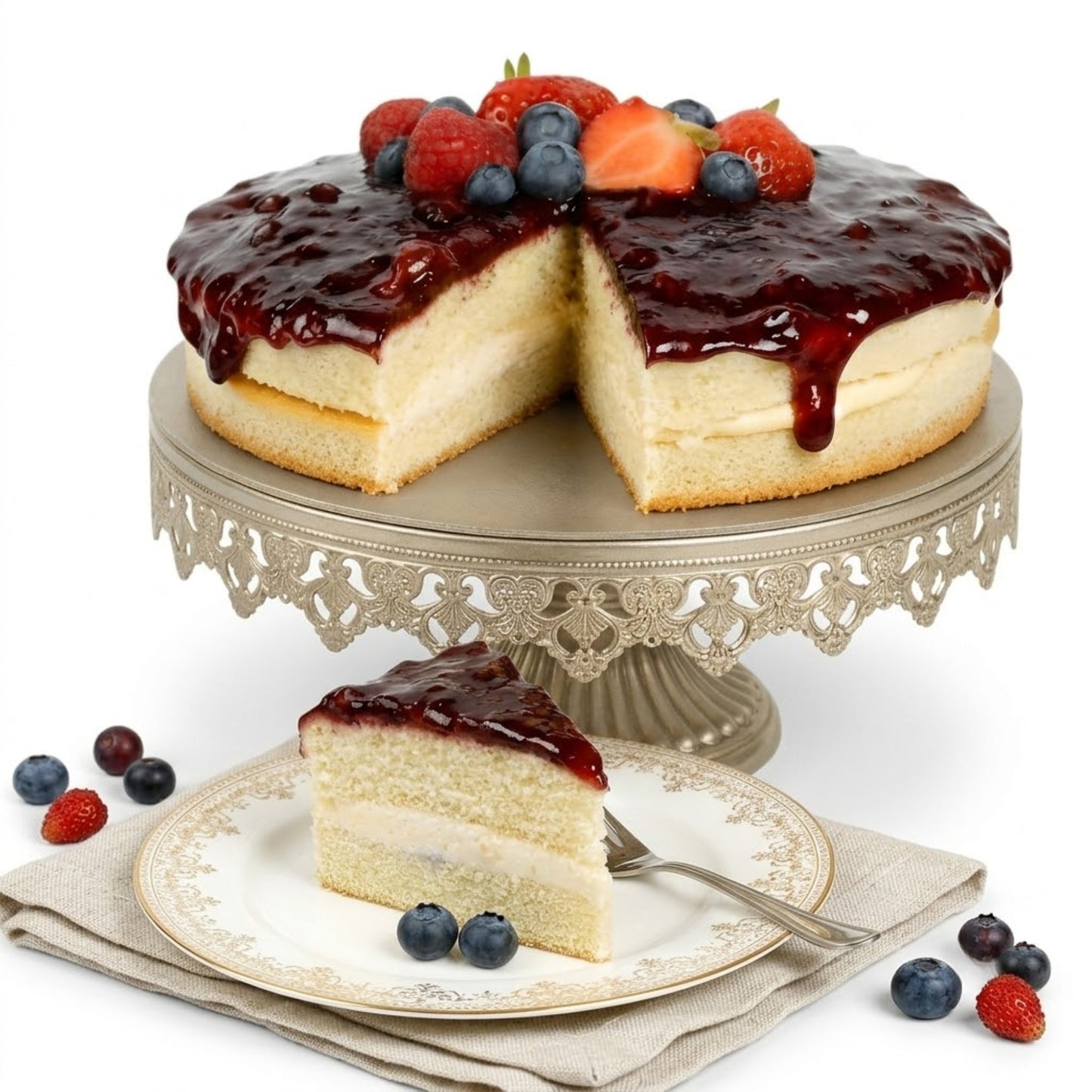 Andy Anand Sugar Free Wildberry Cake - 2.5 lbs