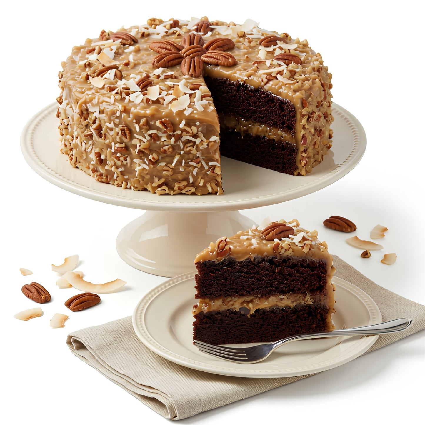 Gâteau au chocolat allemand sans sucre Andy Anand - Gourmet et fait main