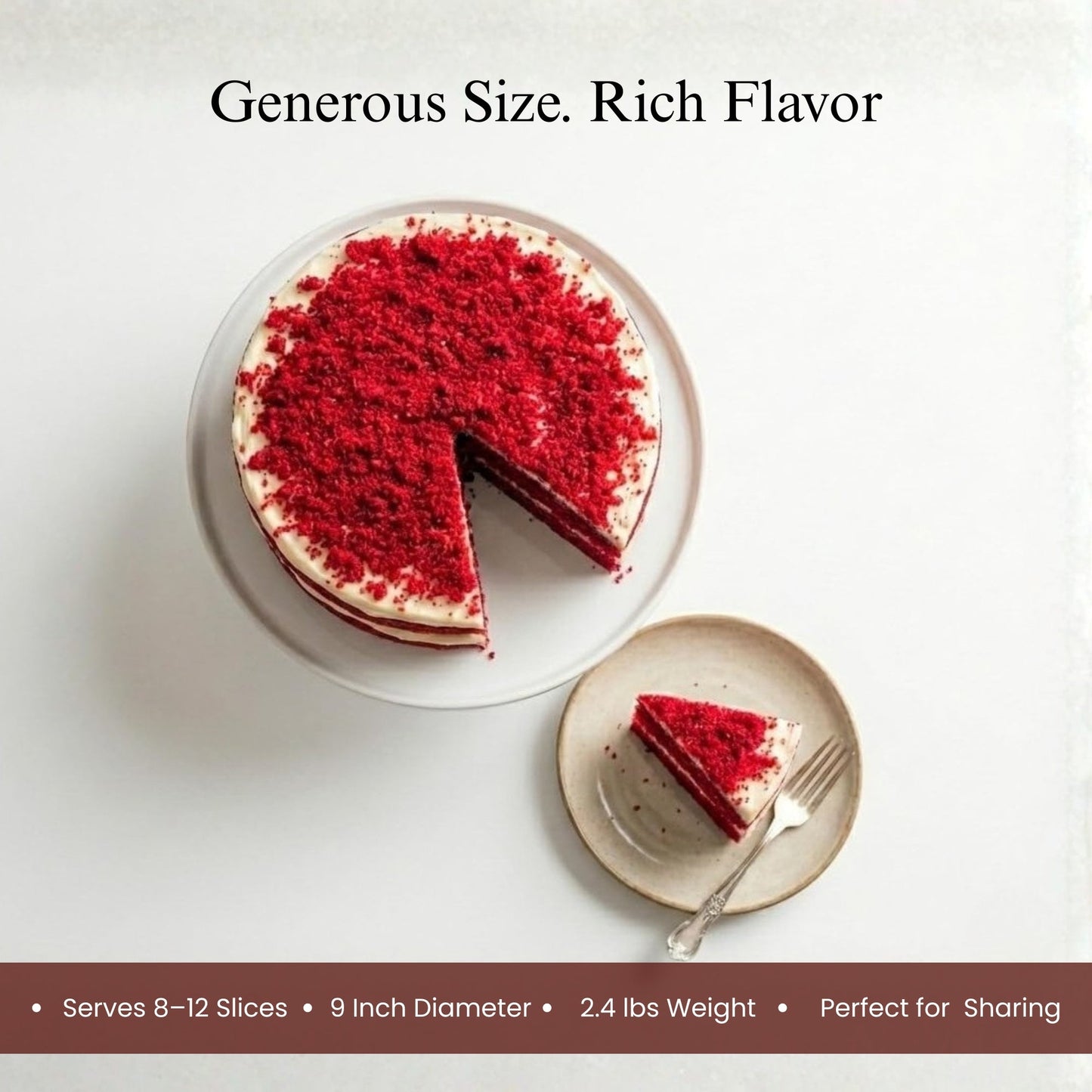 Gâteau Red Velvet Sans Sucre Andy Anand - Gourmet et Amical pour Diabétiques