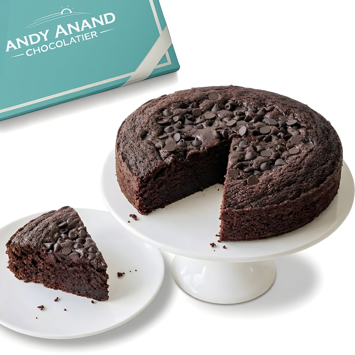 ANDY ANAND CHOCOLATIER Gluten Free & Dairy Free Dark Chocolate Cake