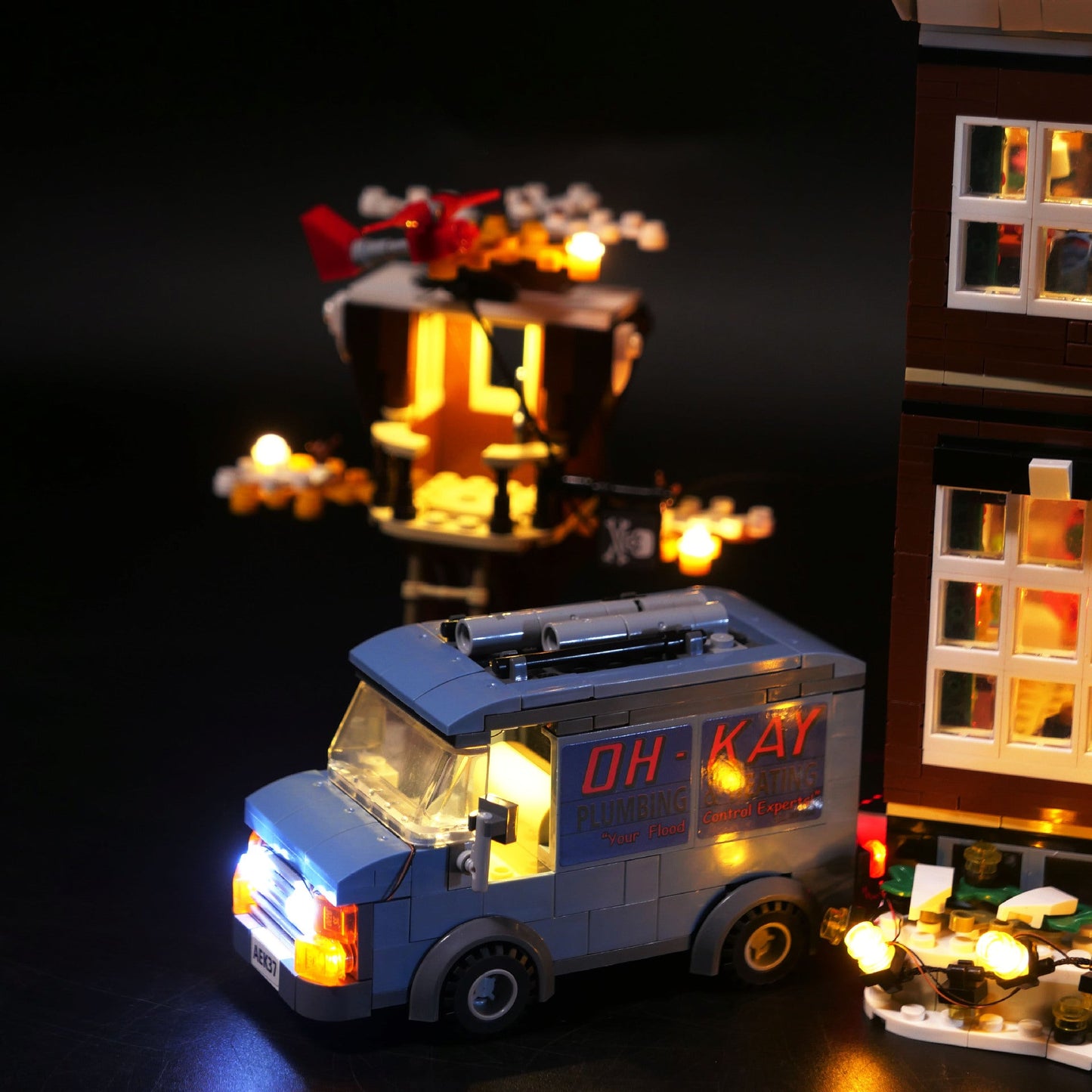 LED Lighting Kit for LEGO 21330 Little Home Construction Set