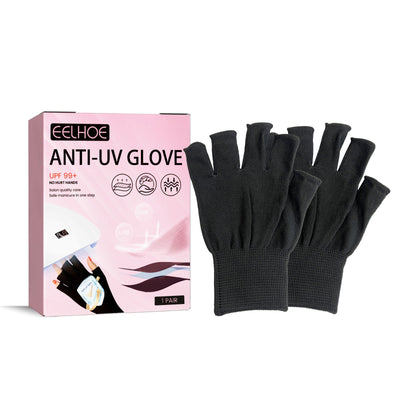 Anti-UV Glove for Nail Art Protection