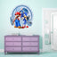 Sonic Mario Cartoon Wall Stickers for Kids' Rooms