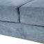 Premium Gray Chenille Sectional Sofa for Small Spaces