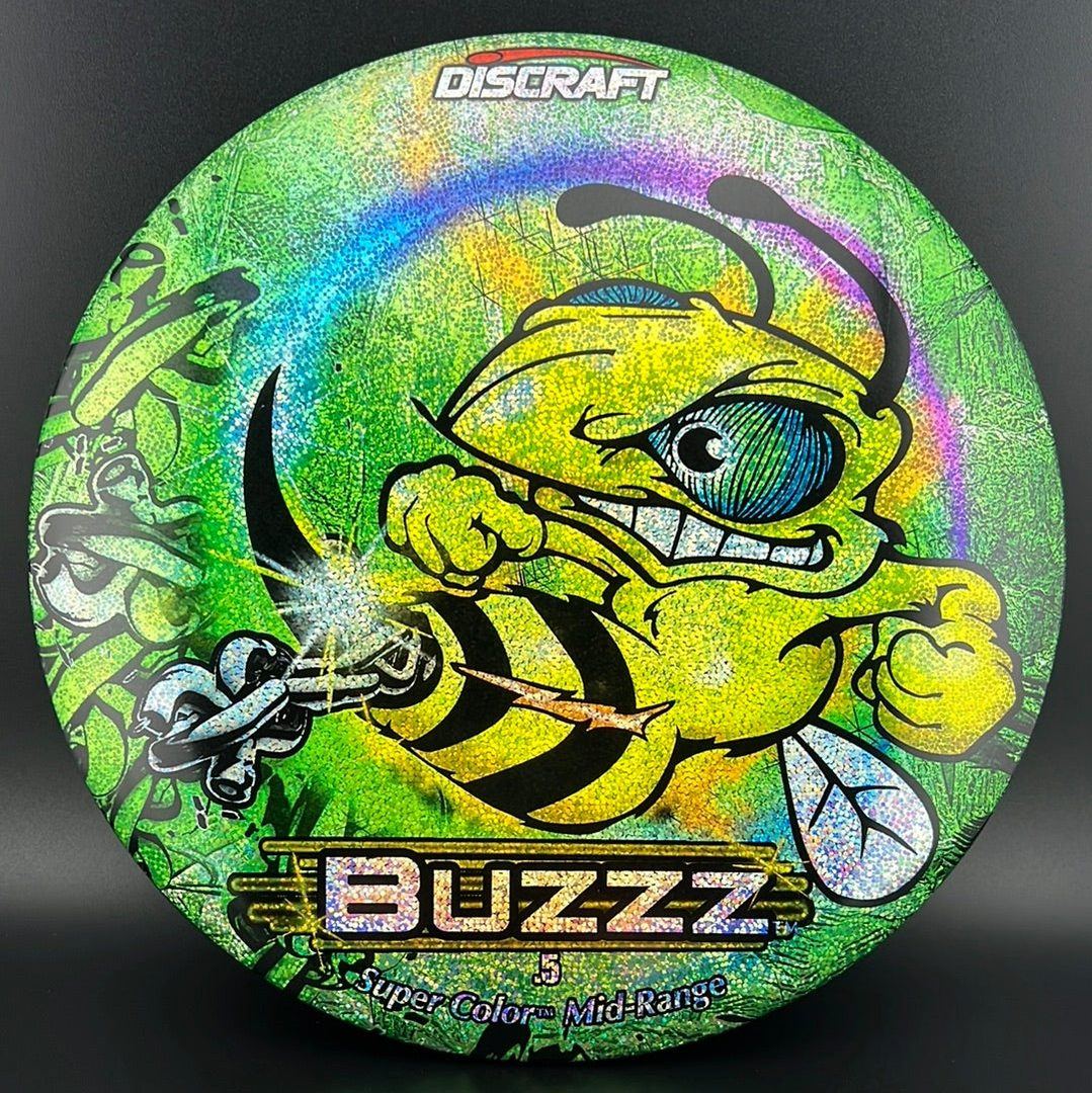 ESP SuperColor Full Foil Buzzz - Cadenas de Abejas Holo Verde